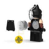 The LEGO Movie 2 Large 3 Inch Tall Figure Keychain Light - Batman (KE146)