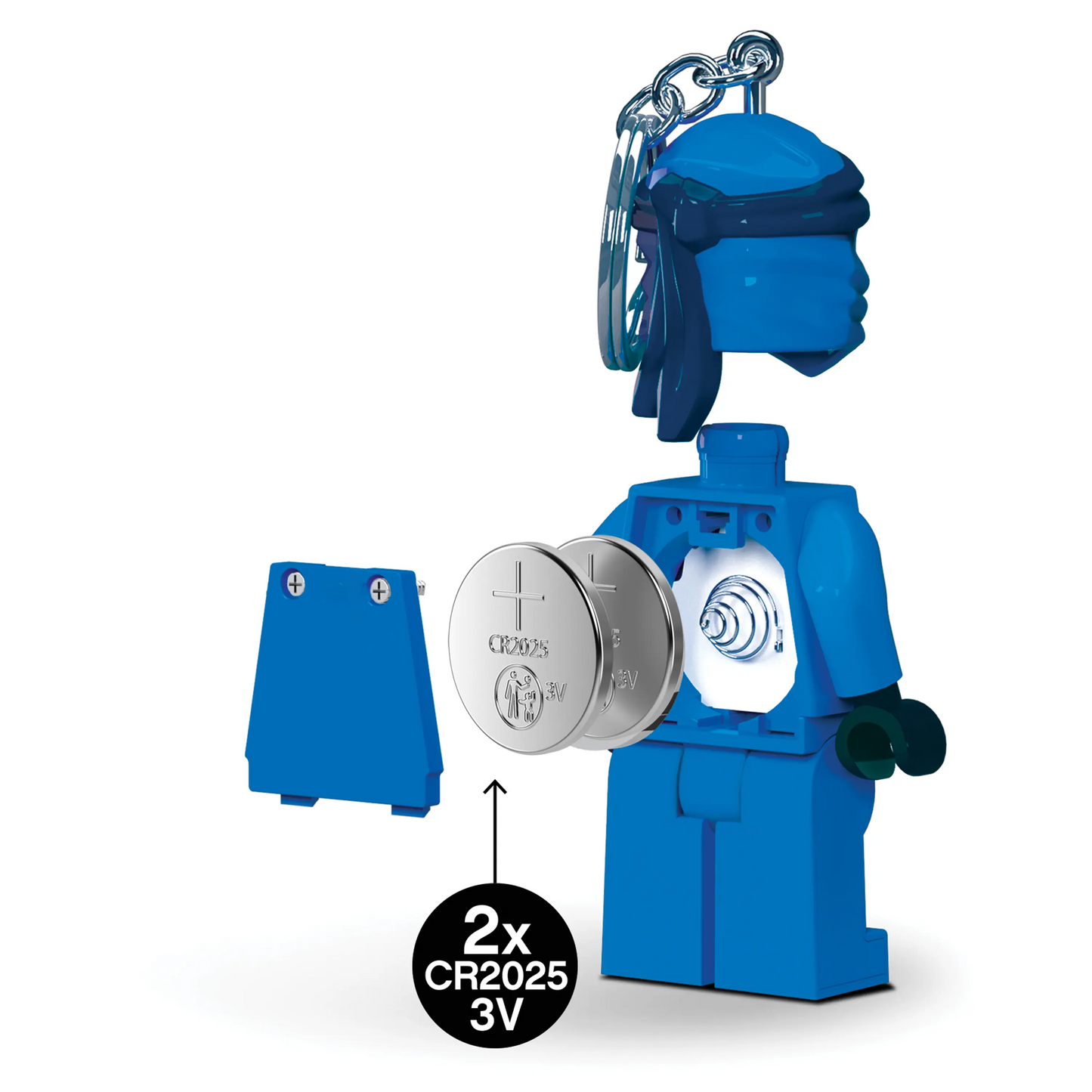 LEGO NINJAGO Legacy Keychain Light - Jay (KE148H) IQ Hong Kong, Ltd.