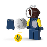 The LEGO Movie 2 Large 3 Inch Tall Figure Keychain Light - Captain Rex