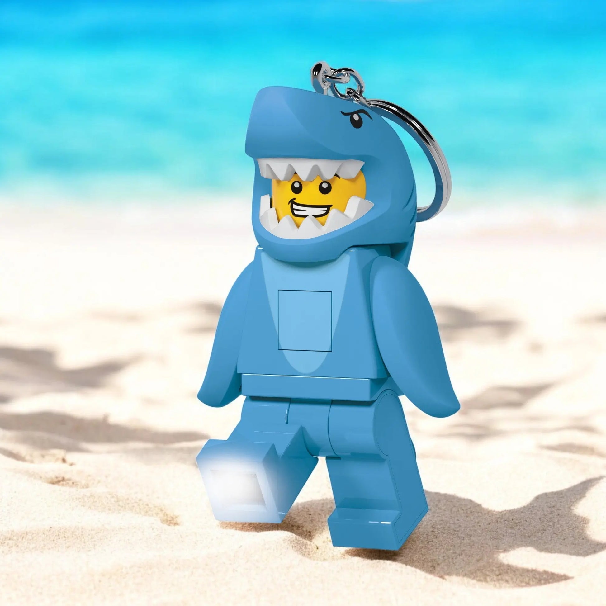 LEGO Minifigures Keychain Light - Shark Suit Guy (KE155H) IQ Hong Kong, Ltd.