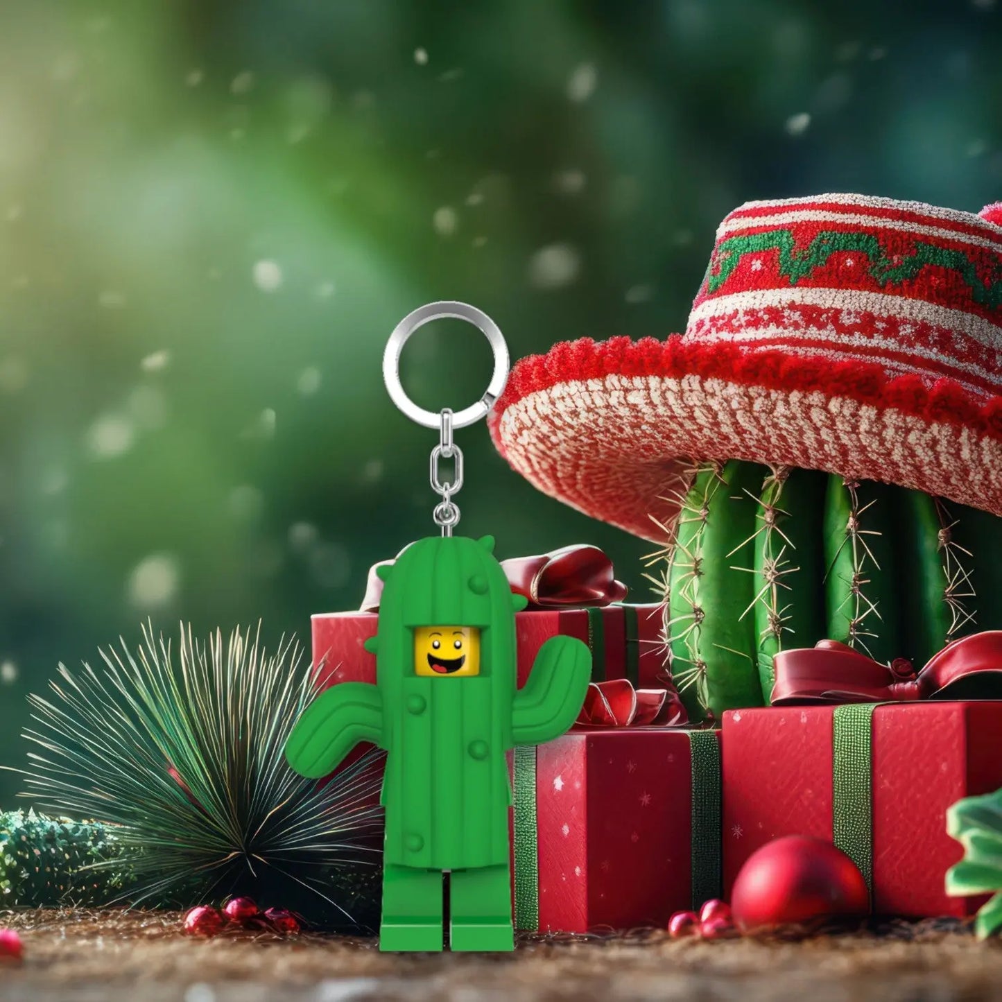 LEGO Minifigures Keychain Light - Cactus Boy (KE157H)