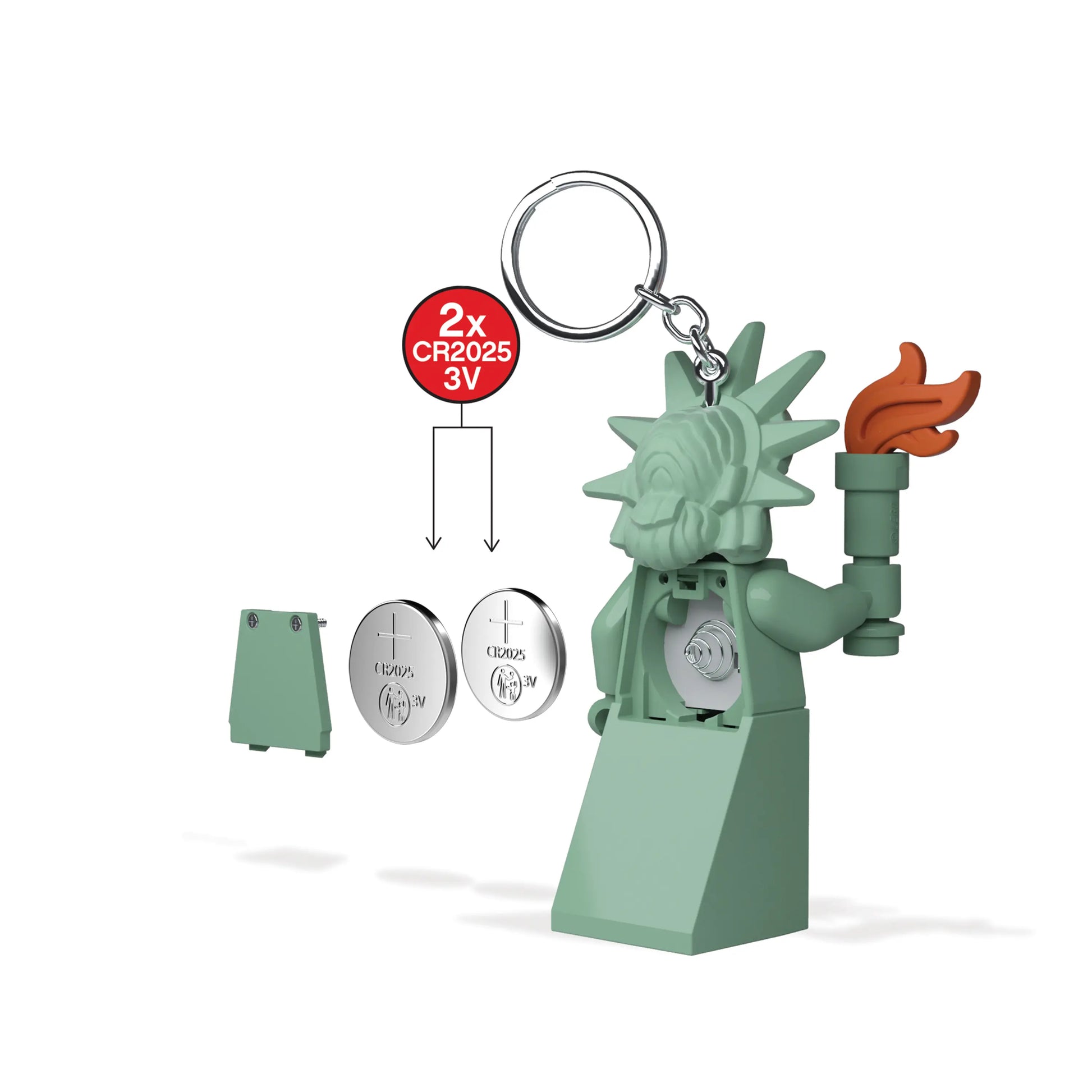 LEGO Minifigures Keychain Light - Statue of Liberty (KE158) IQ Hong Kong, Ltd.