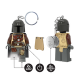 LEGO Star Wars The Mandalorian Large 3 Inch Tall Figure Key Light - The Mandalorian (KE172H)