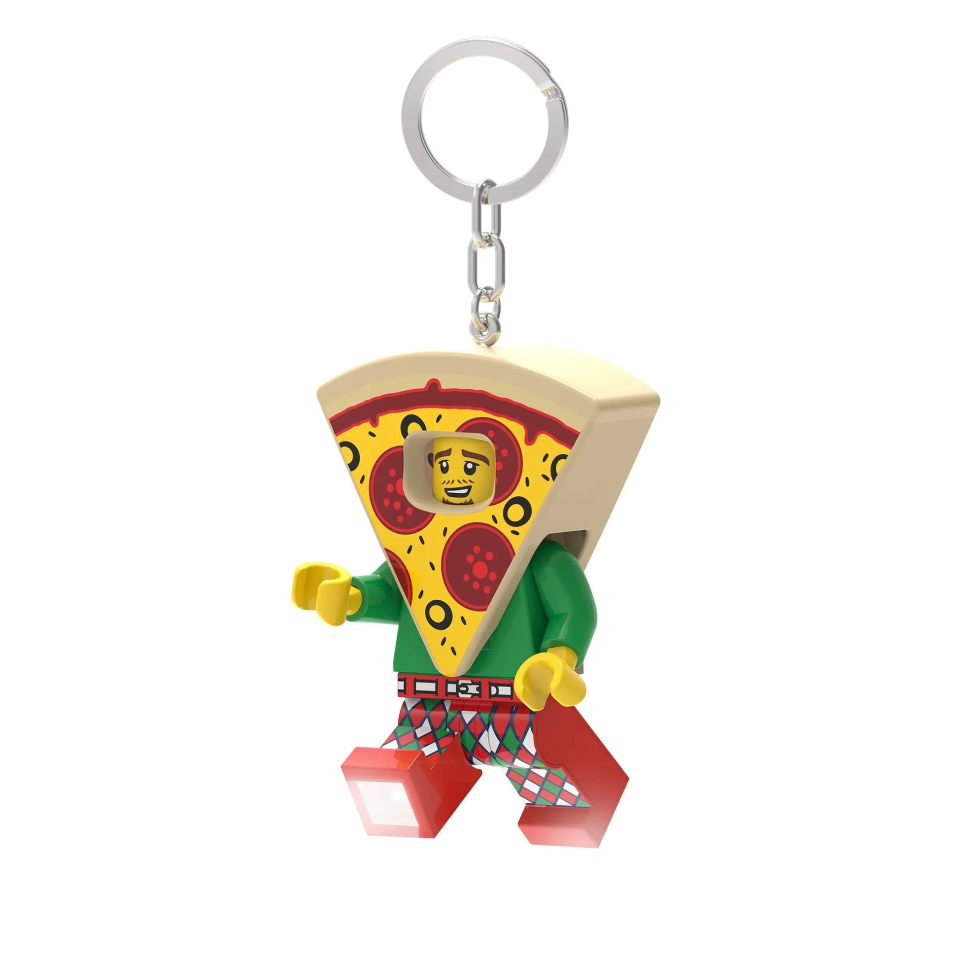 LEGO Minifigures Keychain Light - Pizza Costume Guy (KE176H) IQ Hong Kong, Ltd.