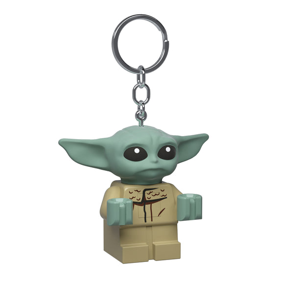 LEGO Star Wars The Mandalorian Keychain Light - Grogu - 2 Inch Tall Figure (KE179H)