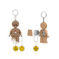 LEGO Minifigures Keychain Light - Gingerbread Man (KE182H) IQ Hong Kong, Ltd.