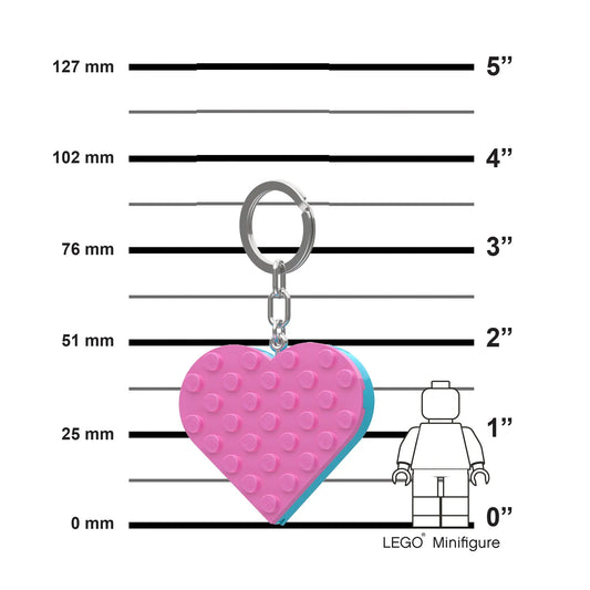 LEGO Classic Keychain Light - Heart (KE183H) IQ Hong Kong, Ltd.