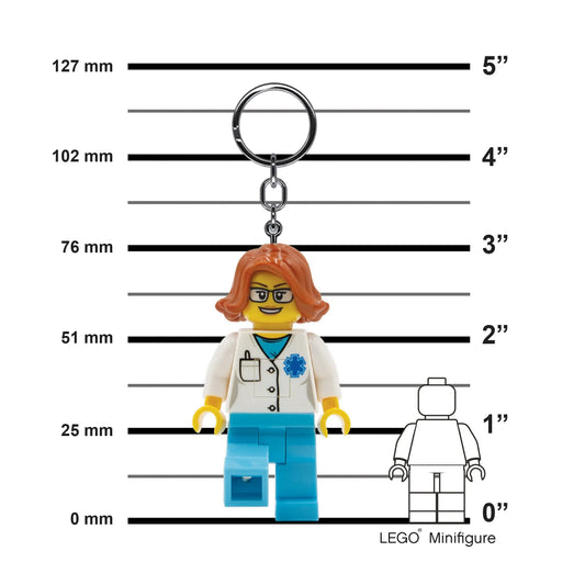 LEGO City Keychain Light - Doctor (KE185H) IQ Hong Kong, Ltd.