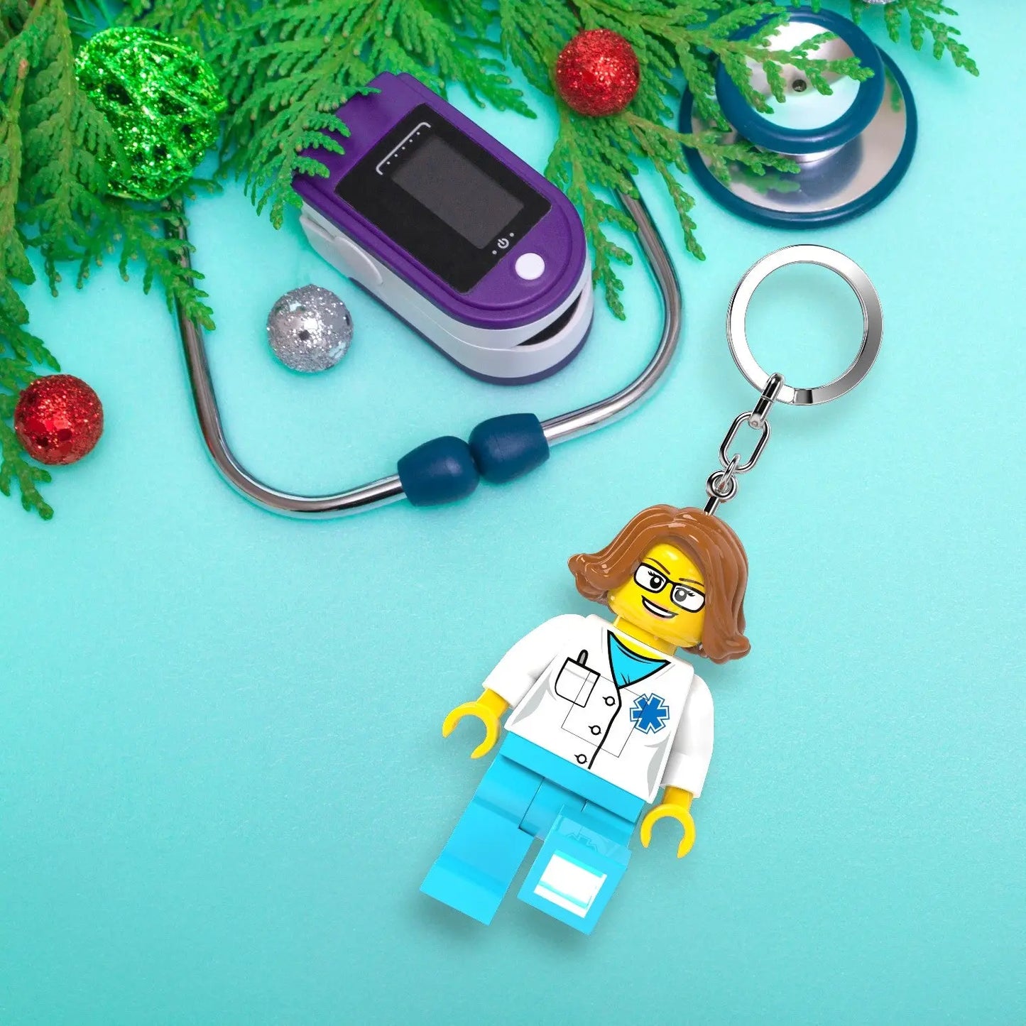 LEGO City Keychain Light - Doctor (KE185H)