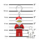 LEGO Minifigures Keychain Light - Santa (KE189H) IQ Hong Kong, Ltd.