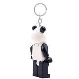 LEGO Minifigures Large 3 Inch Tall Figure Keychain Light - Panda Guy (KE195H)