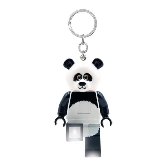 LEGO Minifigures Large 3 Inch Tall Figure Keychain Light - Panda Guy (KE195H)