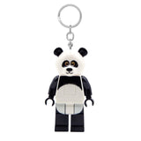 LEGO Minifigures Large 3 Inch Tall Figure Keychain Light - Panda Guy (KE195H)