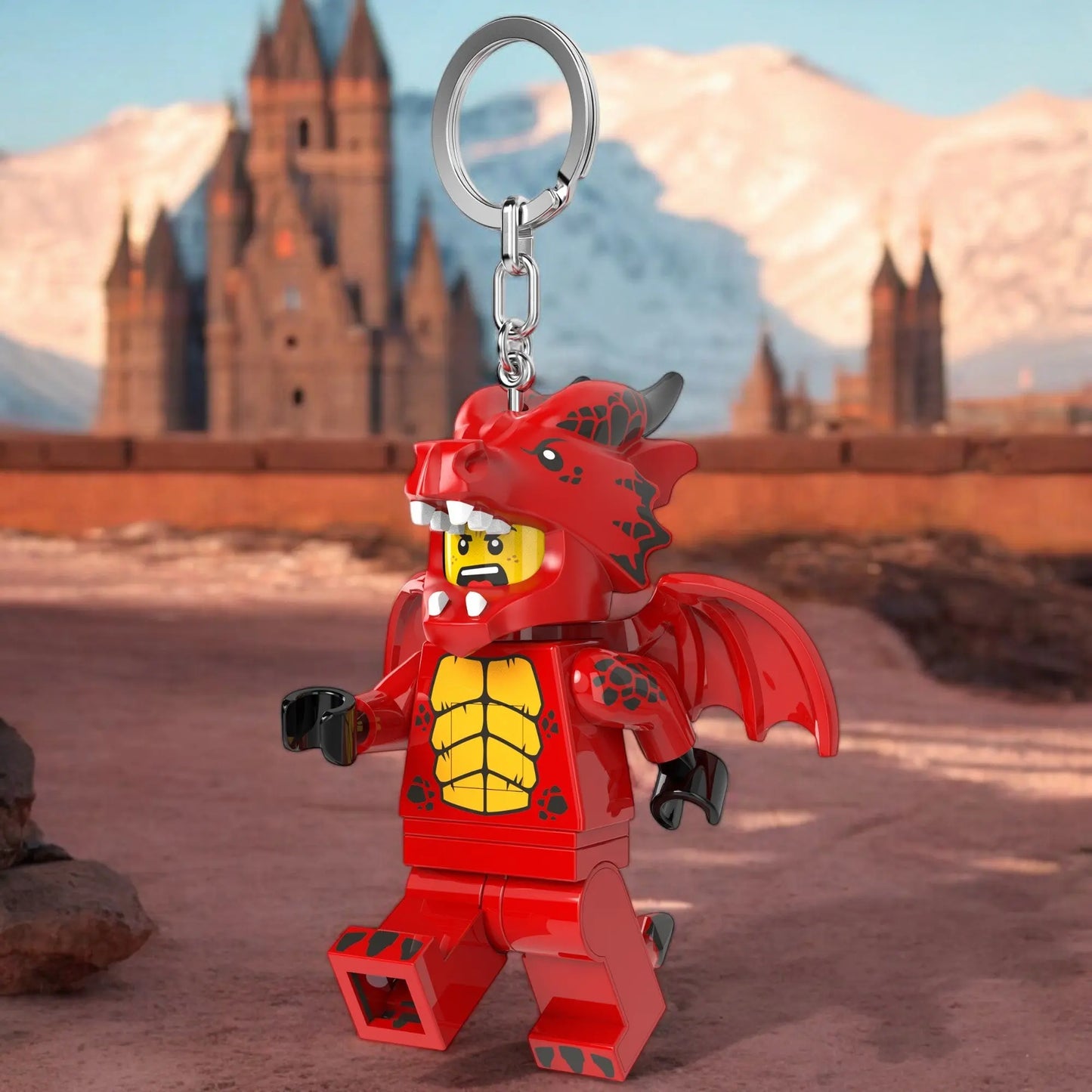 LEGO Minifigures Keychain Light - Dragon Suit Guy (KE196H) IQ Hong Kong, Ltd.