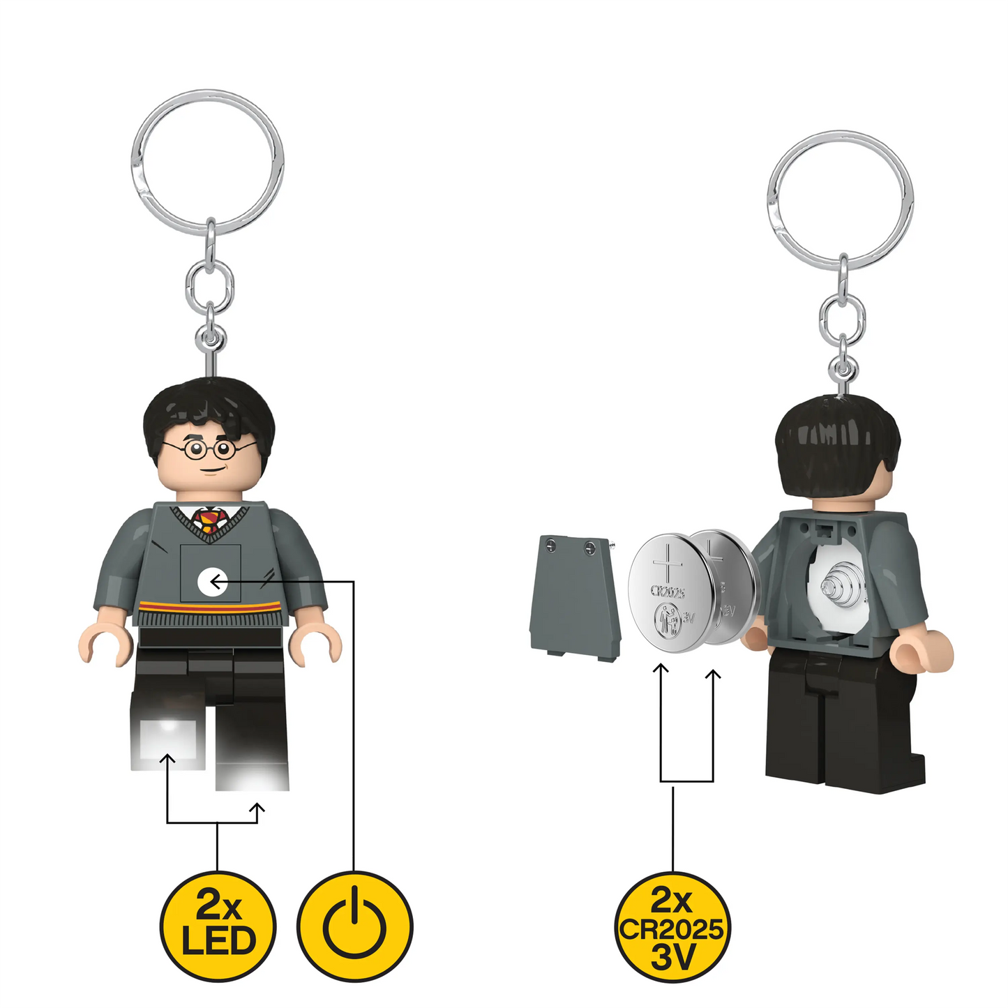 LEGO Harry Potter Keychain Light - Harry Potter (KE201H) IQ Hong Kong, Ltd.