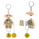 LEGO Harry Potter Large 2.25 Inch Tall Figure Keychain Light - Dobby (KE202H)