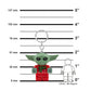 LEGO Star Wars The Mandalorian Key Light - Grogu Holiday Sweater (KE208H) IQ Hong Kong, Ltd.