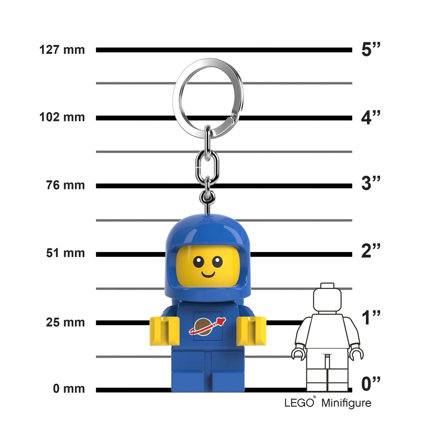 LEGO Minifigures Keychain Light - Spacebaby (KE210H) IQ Hong Kong, Ltd.