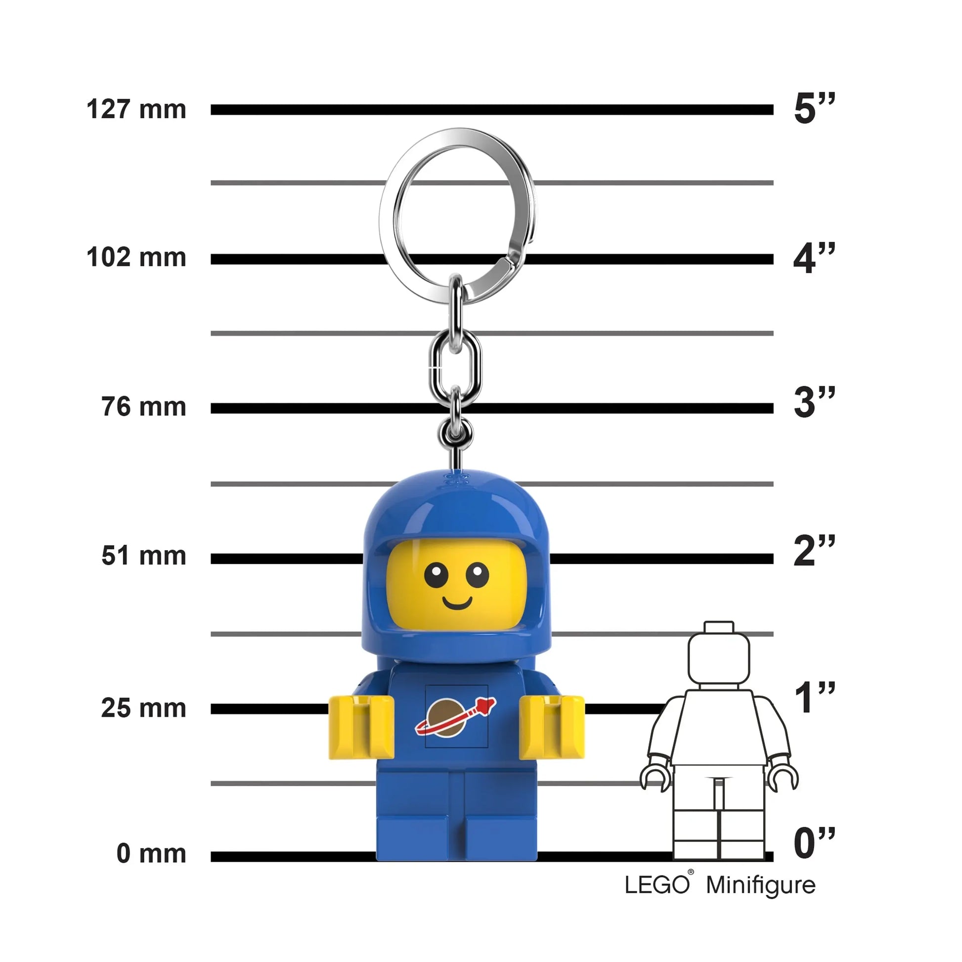LEGO Minifigures Keychain Light - Spacebaby (KE210H) IQ Hong Kong, Ltd.