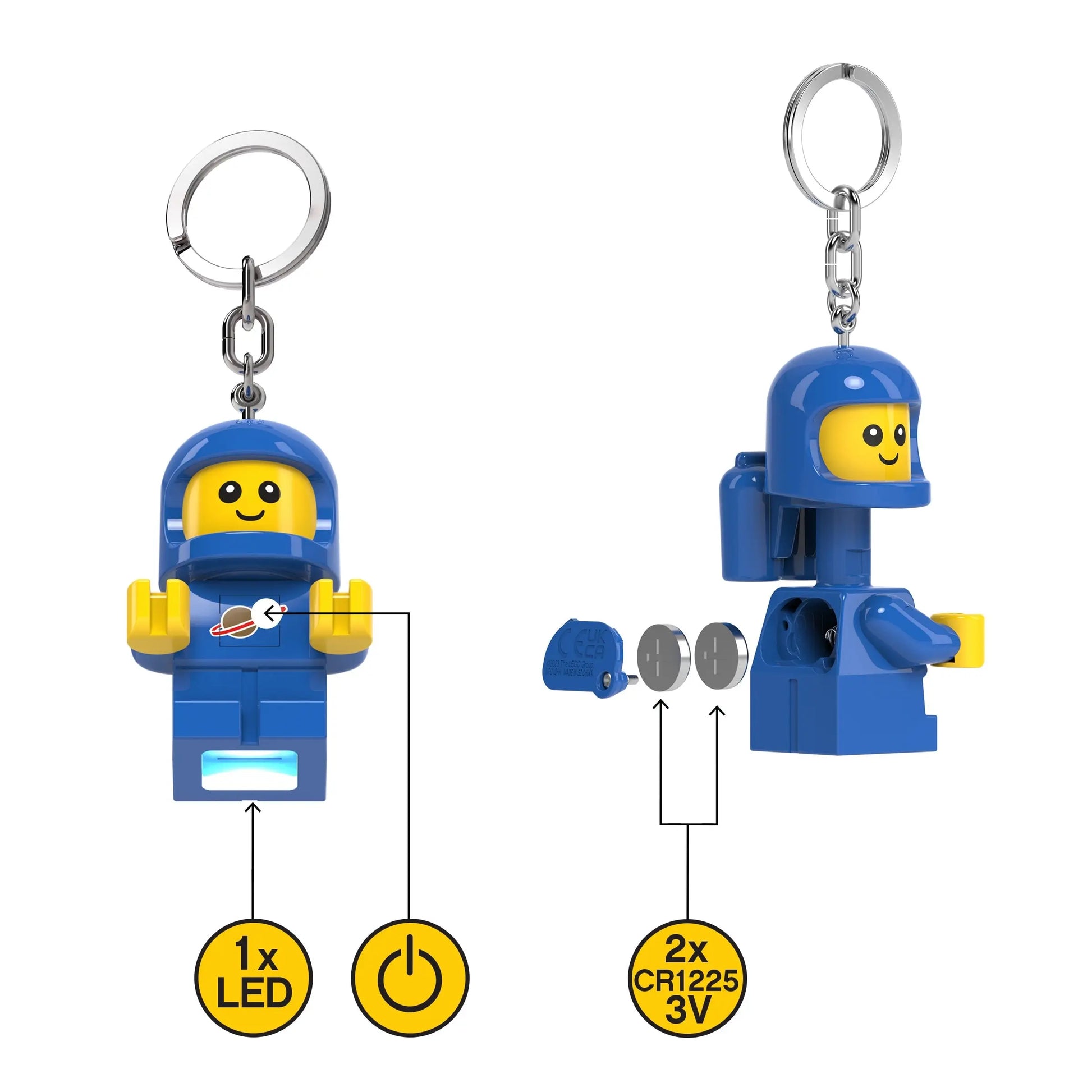LEGO Minifigures Keychain Light - Spacebaby (KE210H) IQ Hong Kong, Ltd.