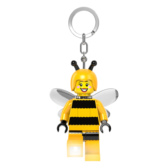 LEGO Minifigures Large 3 Inch Tall Figure Keychain Light - Bumblebee Girl (KE211H)