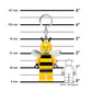 LEGO Minifigures Keychain Light - Bumblebee Girl (KE211H) IQ Hong Kong, Ltd.