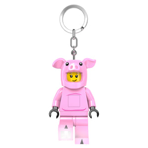 LEGO Minifigures Large 3 Inch Tall Figure Keychain Light - Piggy Girl (KE212H)