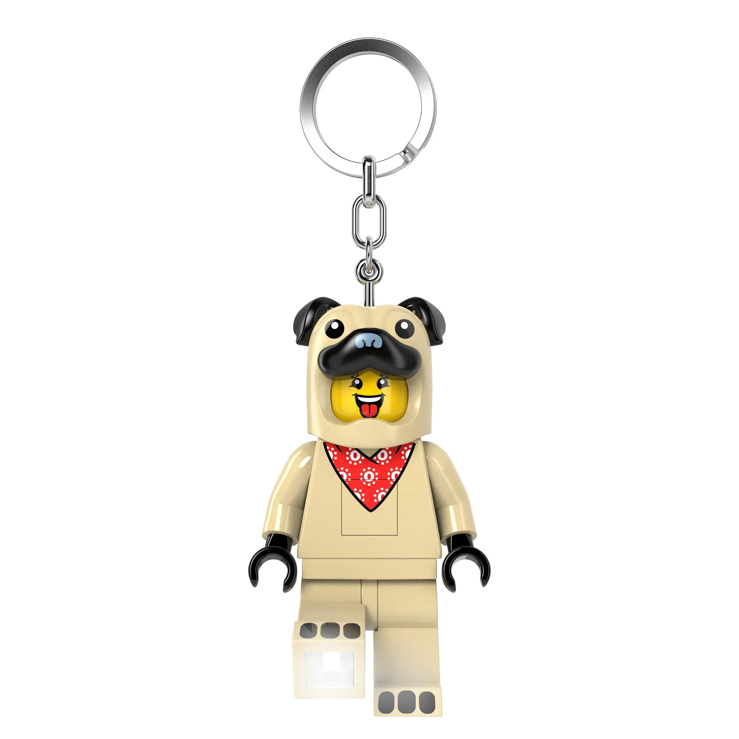 LEGO Minifigures Keychain Light - Pug Costume Guy (KE213H) | Santoki