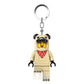 LEGO Minifigures Keychain Light - Pug Costume Guy (KE213H) IQ Hong Kong, Ltd.