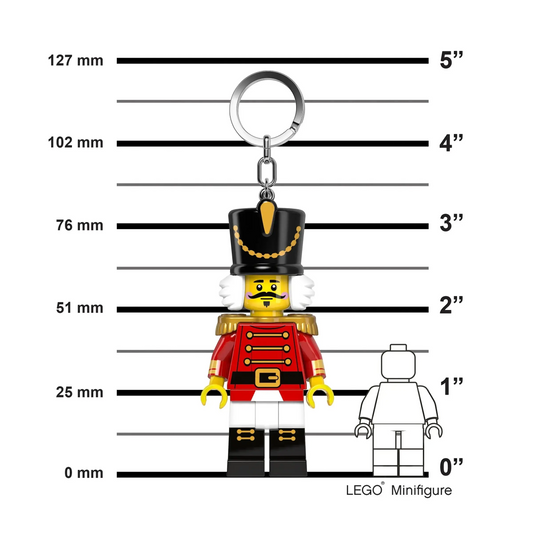 LEGO Minifigures Keychain Light - Nutcracker (KE214H) IQ Hong Kong, Ltd.