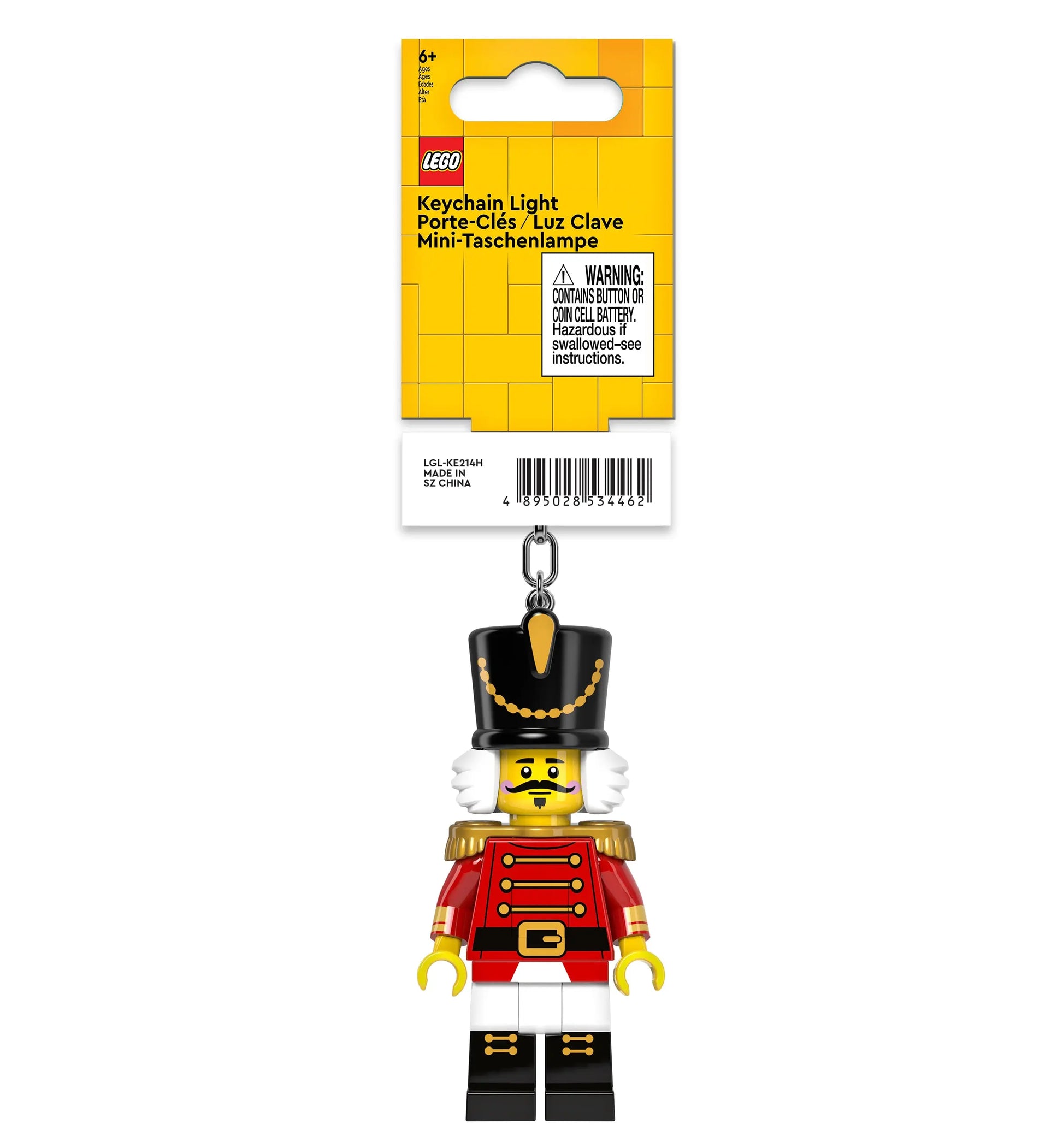 LEGO Minifigures Keychain Light - Nutcracker (KE214H) IQ Hong Kong, Ltd.