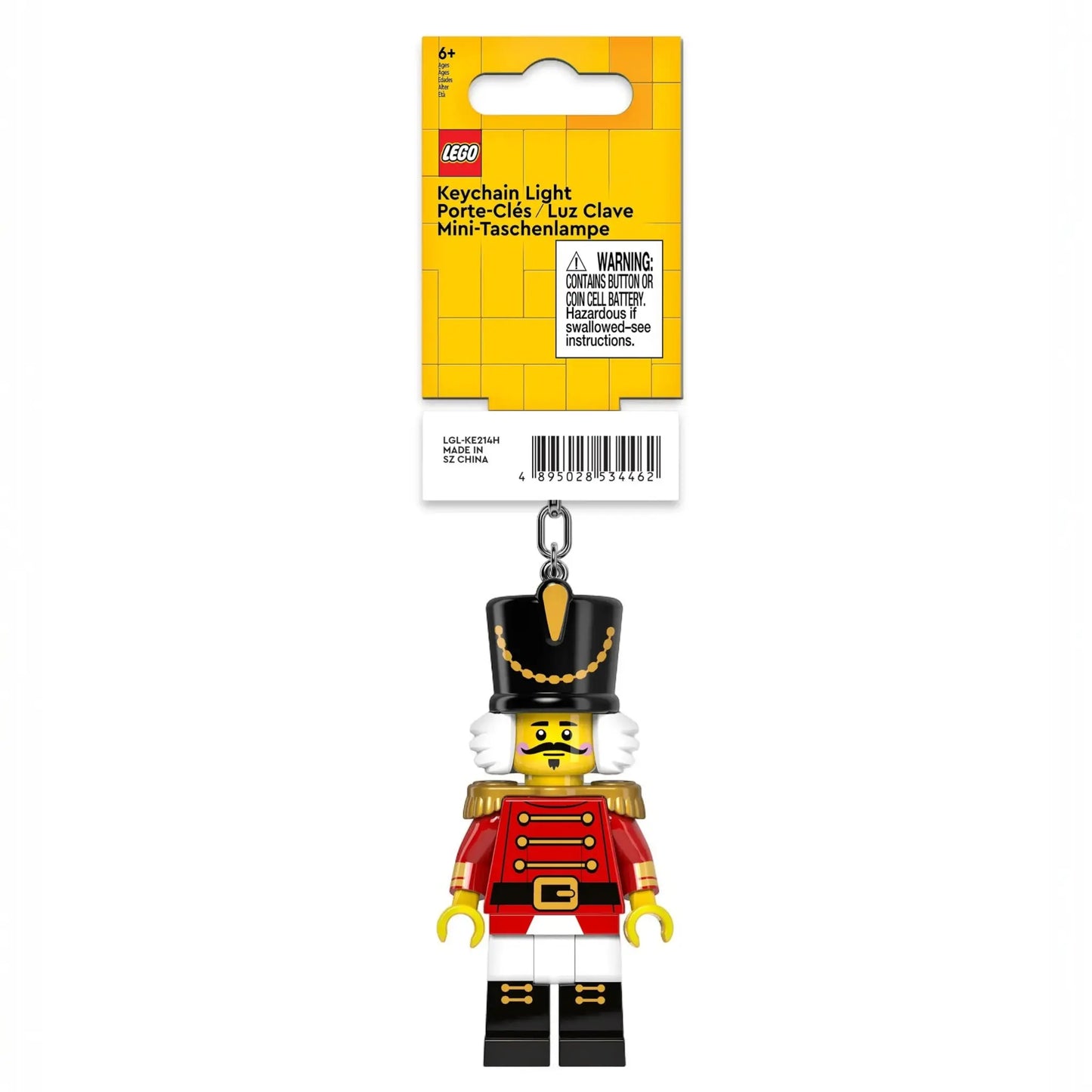 LEGO Minifigures Keychain Light - Nutcracker (KE214H) IQ Hong Kong, Ltd.