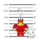 LEGO Minifigures Keychain Light - Cute Little Devil (KE215H) IQ Hong Kong, Ltd.