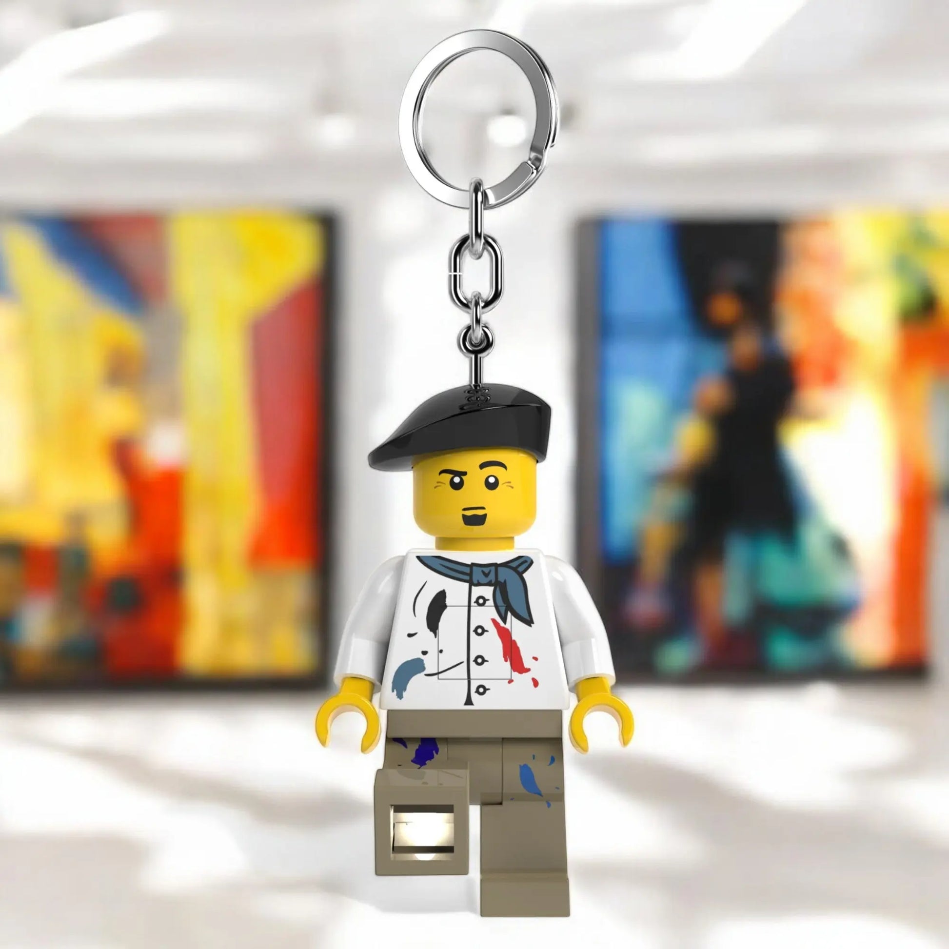 LEGO Minifigures Keychain Light - Artist (KE216H) IQ Hong Kong, Ltd.