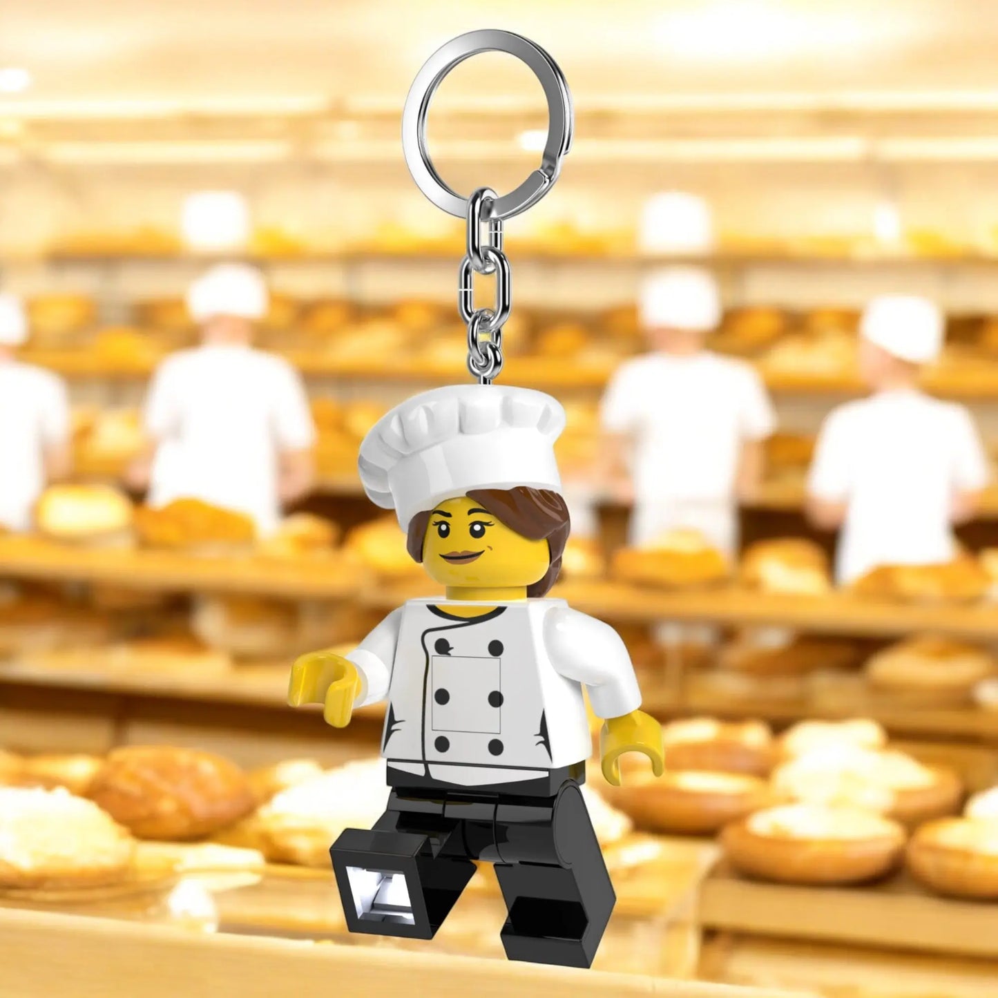 LEGO Minifigures Keychain Light - Female Chef (KE218H) IQ Hong Kong, Ltd.