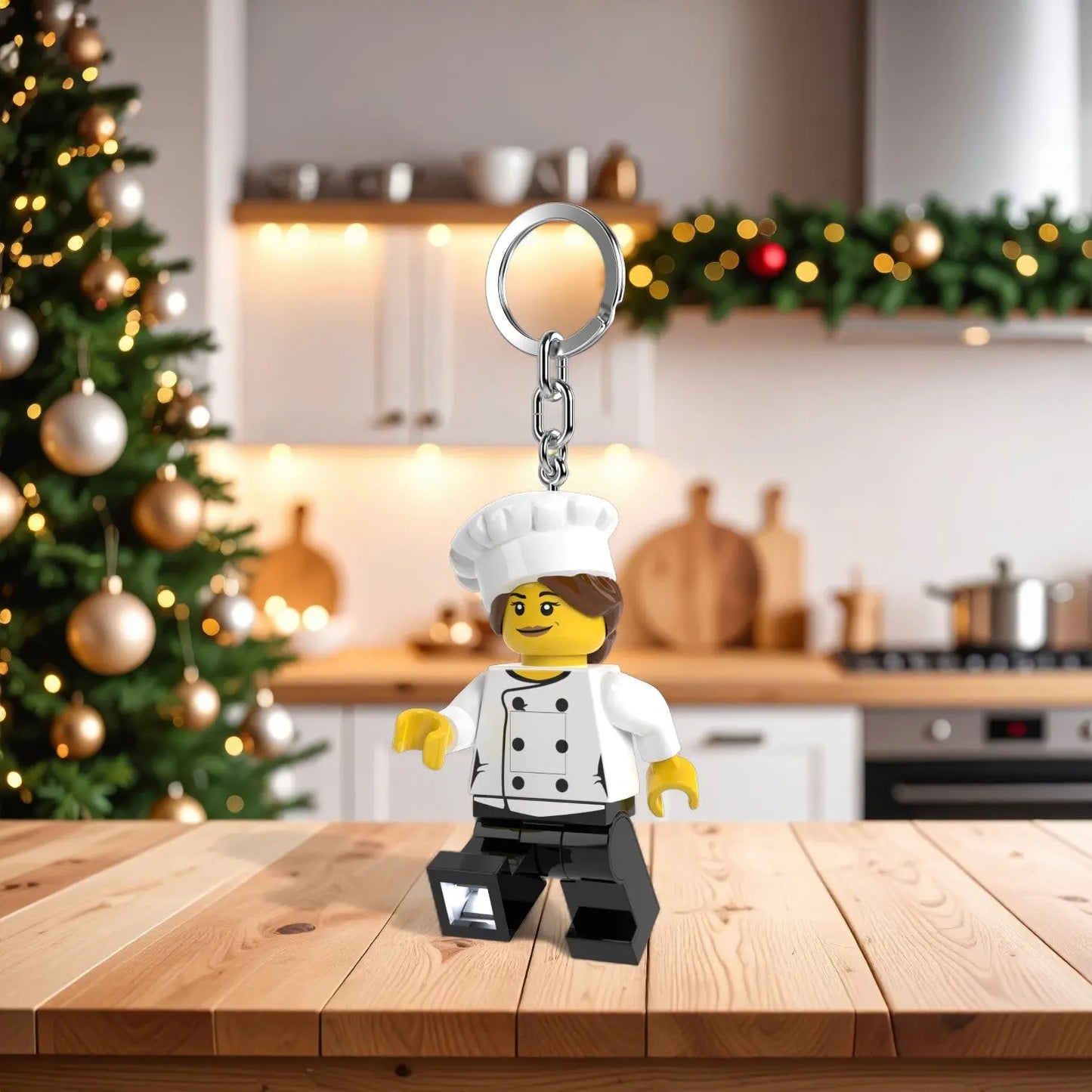 LEGO Minifigures Keychain Light - Female Chef (KE218H)