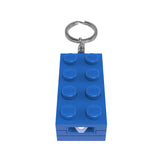 LEGO 2x4 Brick Keychain Light - Blue (KE234HB)