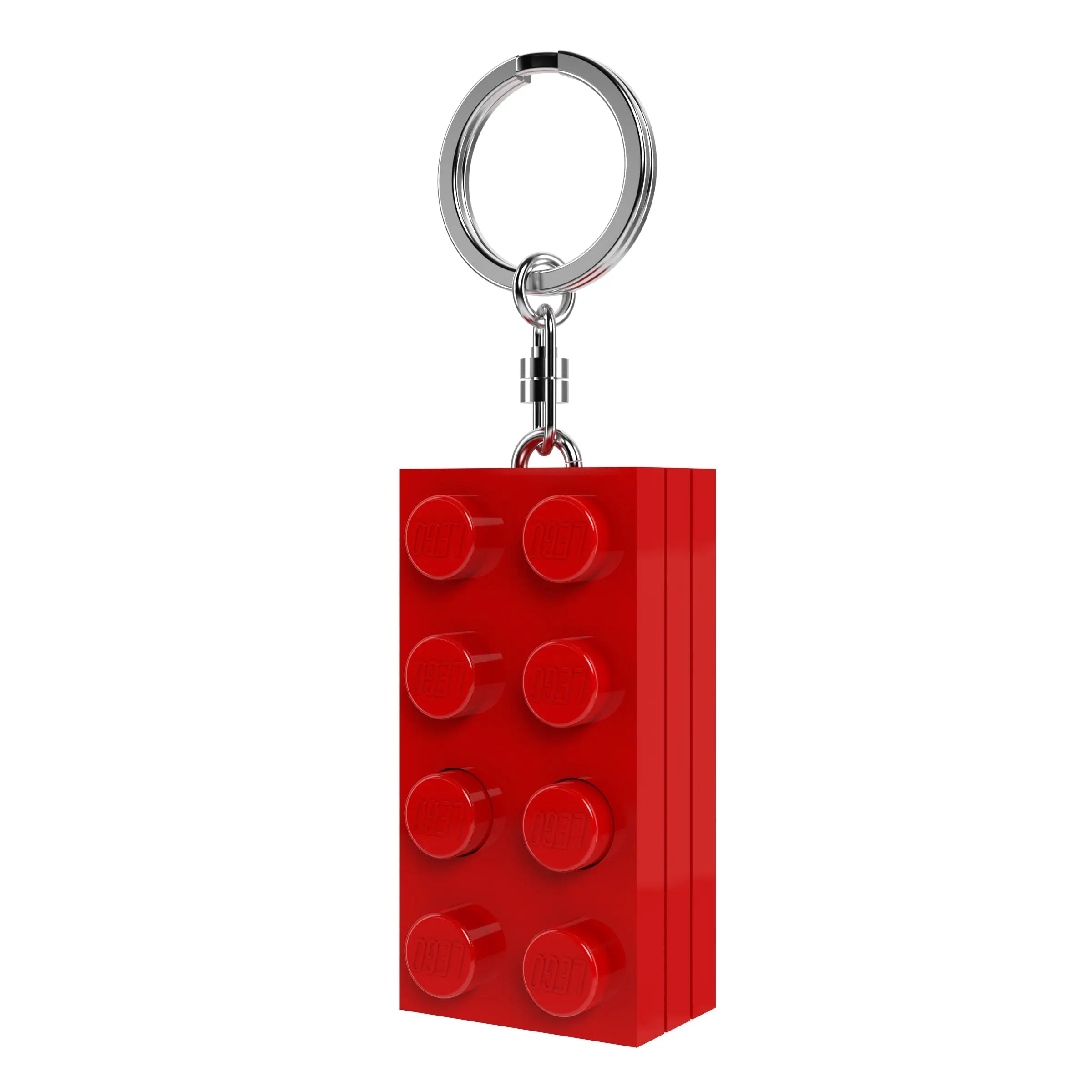 Rolling stonesTONGUE KEYCHAIN 赤 新品　未使用 LEGO 2x4 Brick Keychain Light - Red (KE234HR) | Santoki