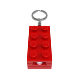 LEGO 2x4 Brick Keychain Light - Red (KE234HR)