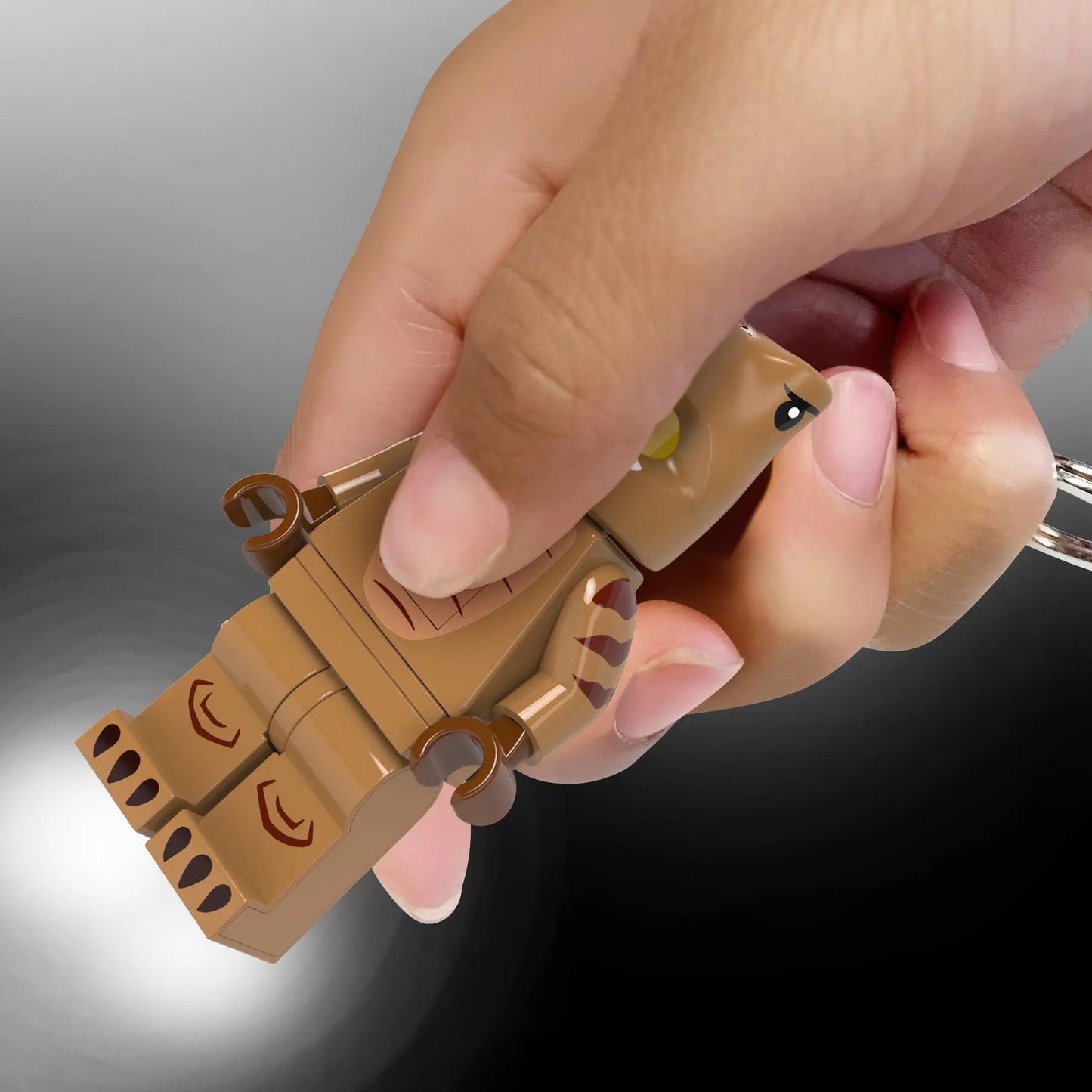 LEGO Minifigures Large Keychain Light - T-Rex Costume Fan (KE237H) IQ Hong Kong, Ltd.