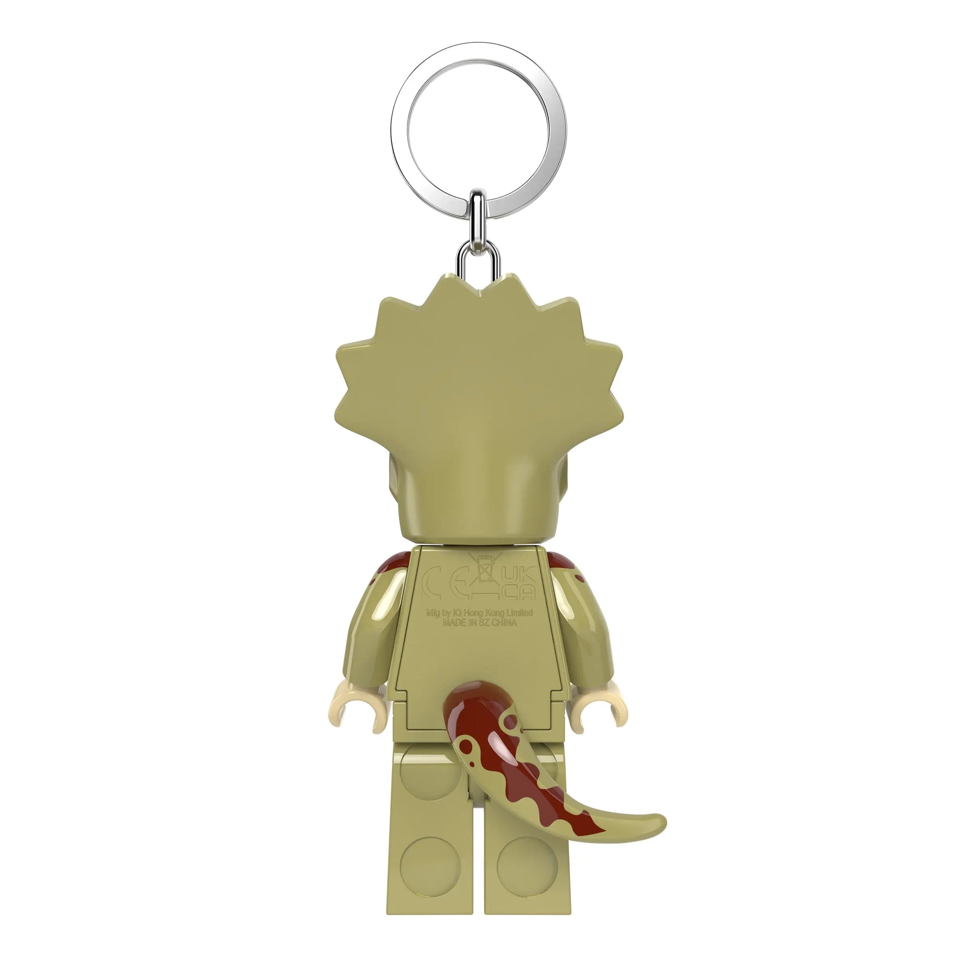 LEGO Minifigures Keychain Light - Triceratops Costume Fan (KE238H) IQ Hong Kong, Ltd.