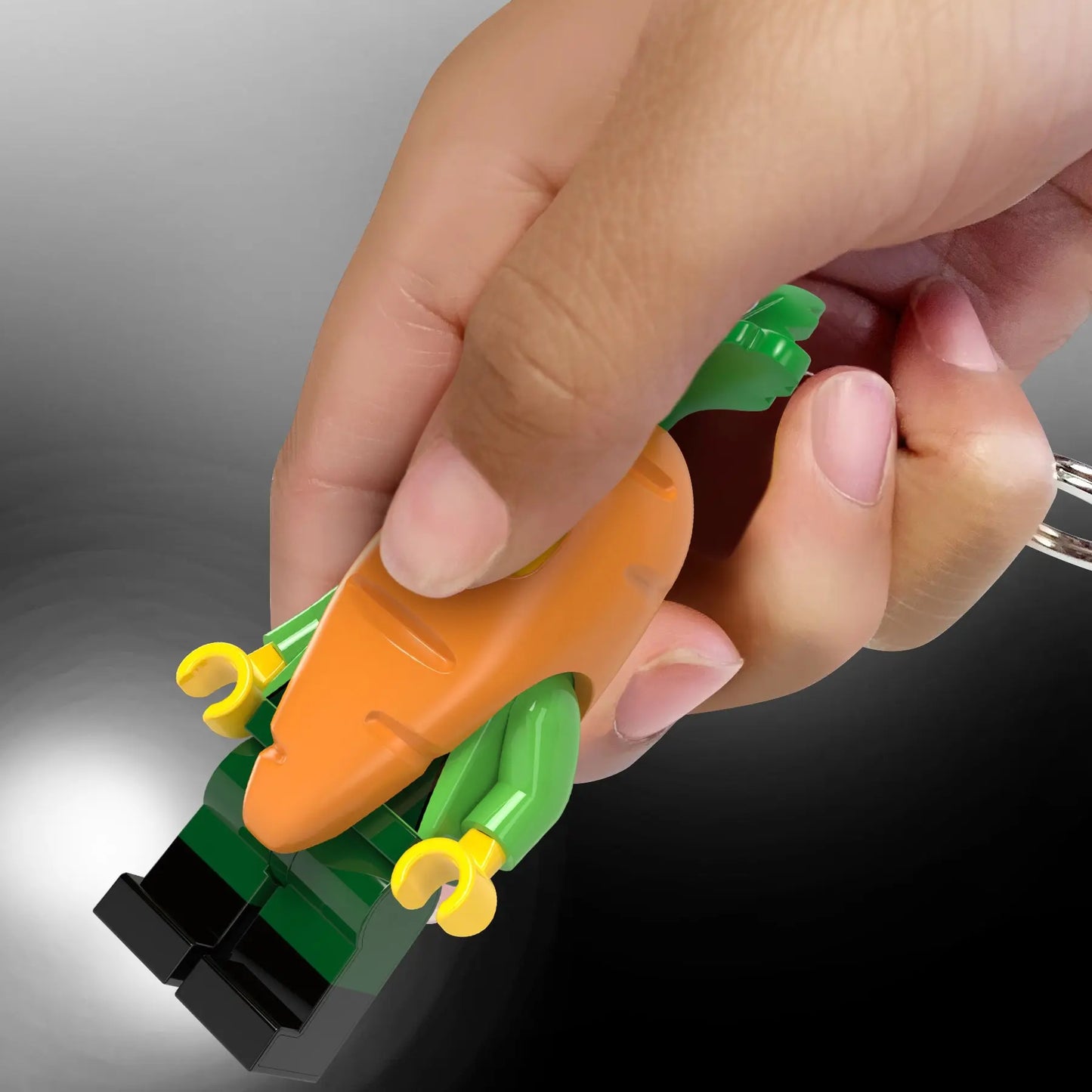 LEGO Minifigures Figure Keychain Light - Carrot Mascot (KE239H) IQ Hong Kong, Ltd.