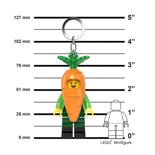 LEGO Minifigures Figure Keychain Light - Carrot Mascot (KE239H) IQ Hong Kong, Ltd.