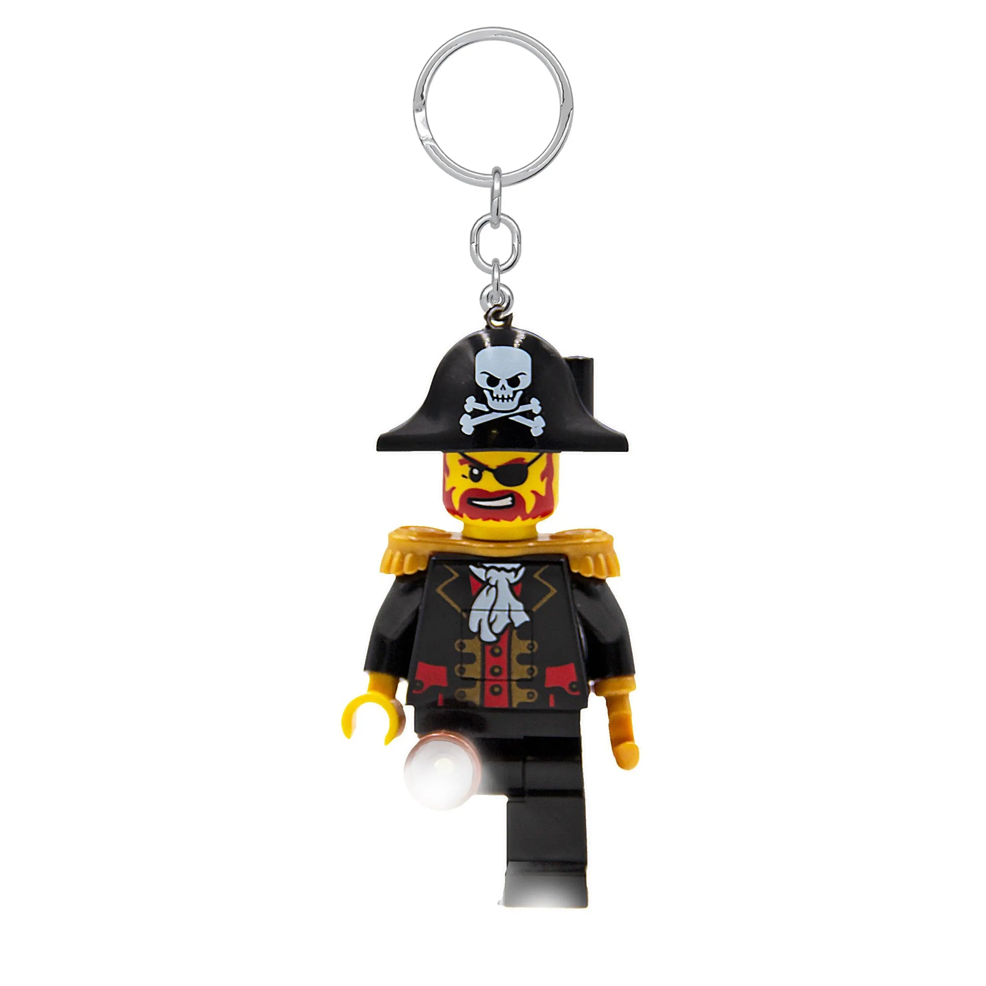 LEGO Minifigures Keychain Light - Captain Brickbeard (KE23H) IQ Hong Kong, Ltd.