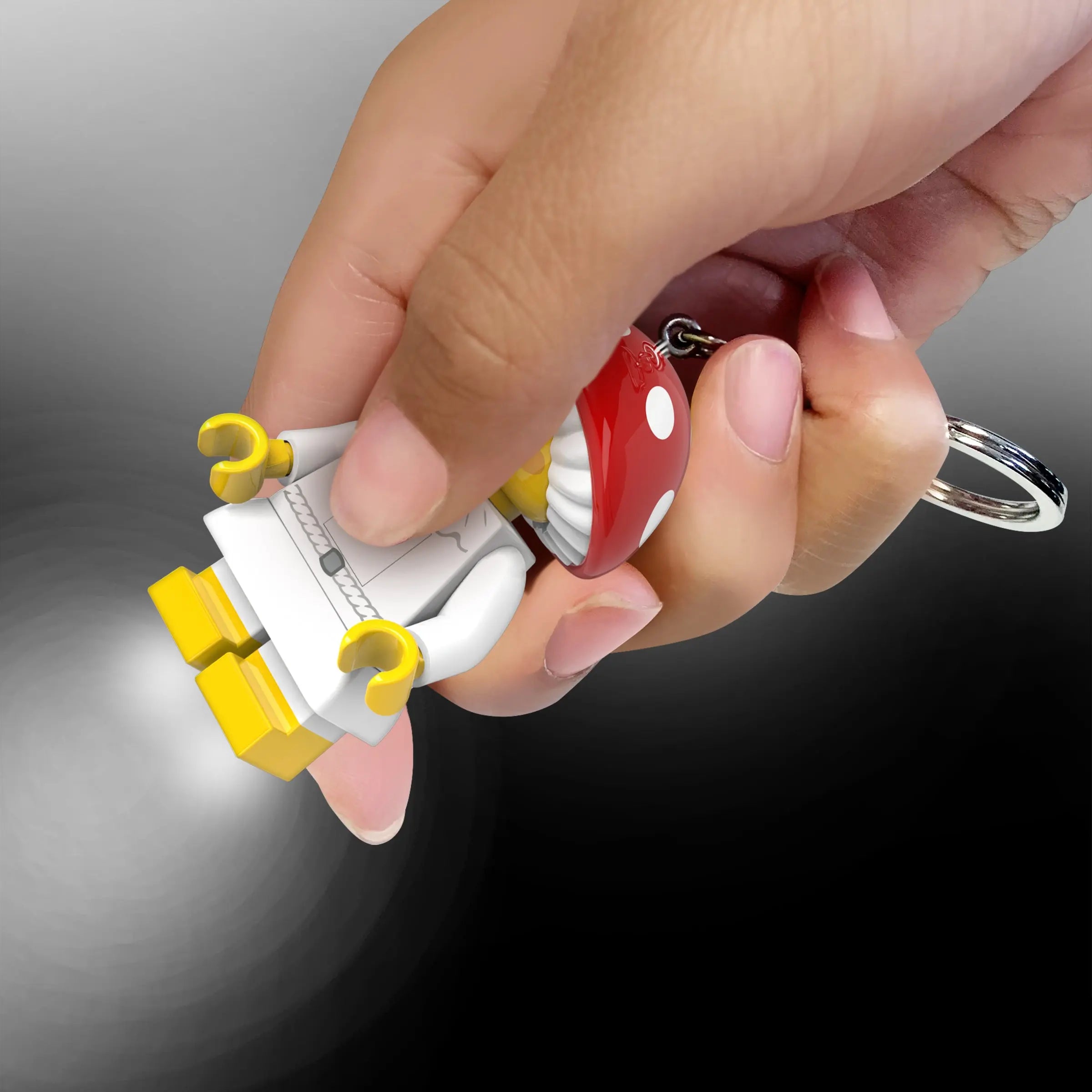 LEGO Keychain Light - Mushroom Sprite | Santoki
