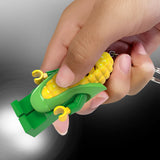 LEGO Minifigure Large 3 Inch Tall Figure Keychain Light - Corn Cob Guy (KE242H)