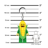 LEGO Minifigure Large 3 Inch Tall Figure Keychain Light - Corn Cob Guy (KE242H)