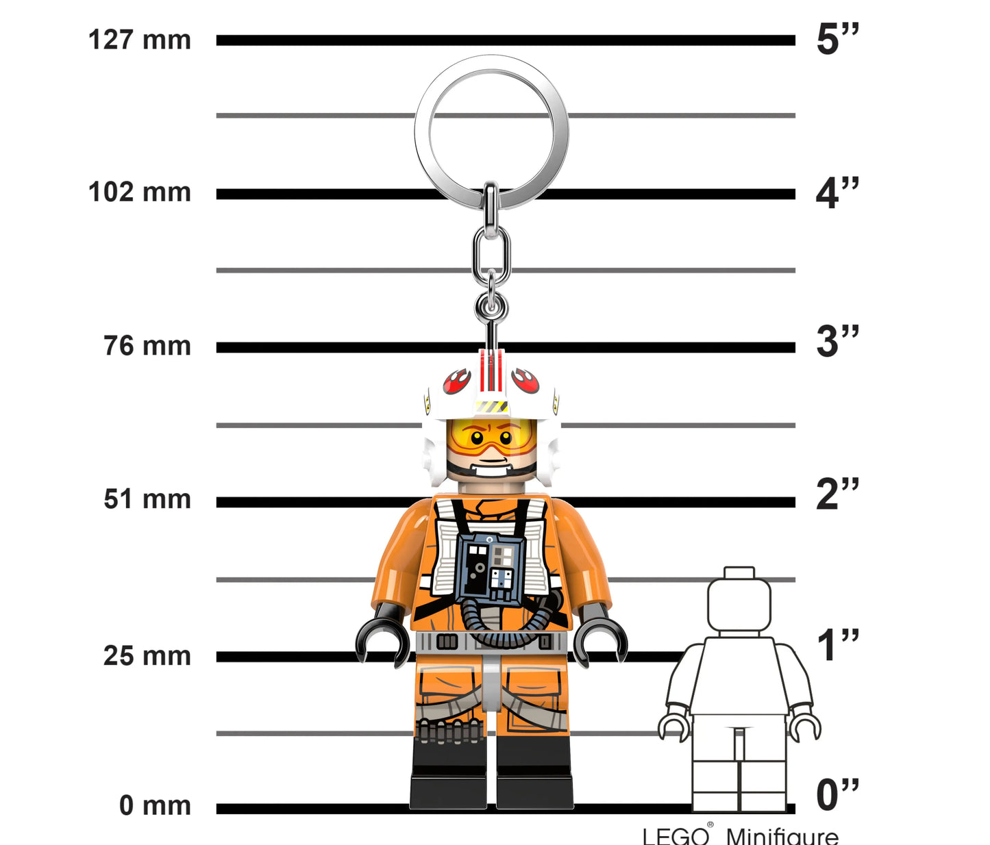 LEGO Star Wars Key Light - Luke Skywalker Pilot (KE244H) IQ Hong Kong Ltd.