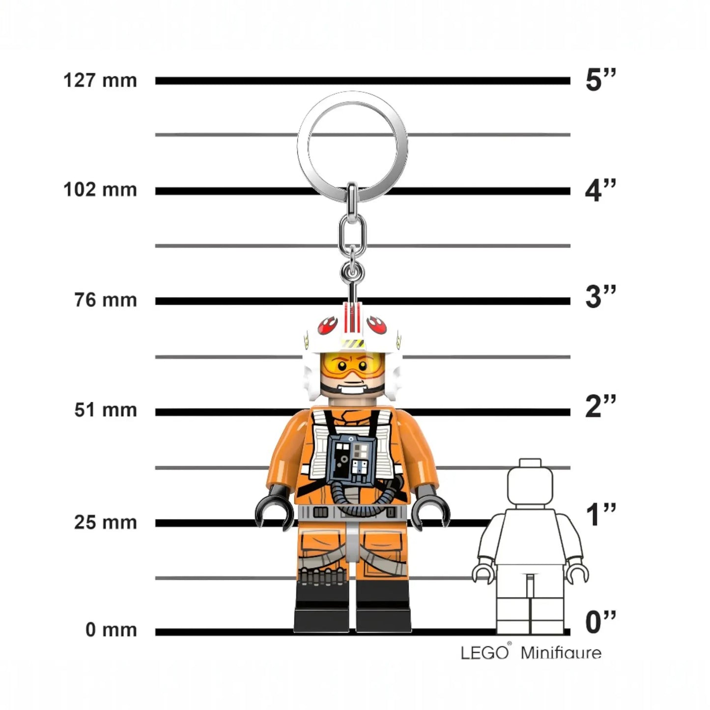 LEGO Star Wars Key Light - Luke Skywalker Pilot (KE244H) IQ Hong Kong Ltd.