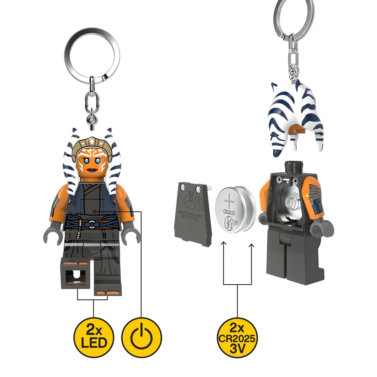 LEGO Star Wars The Mandalorian Key Light - Ahsoka Tano (KE245H) IQ Hong Kong Ltd.